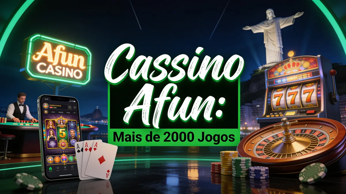 Cassino Afun: Mais de 2000 Jogos para jogadores no Brasil